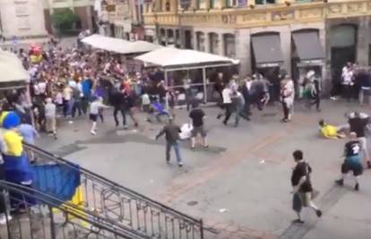Huliganski Euro: Nijemci napali ukrajinske navijače u Lilleu...