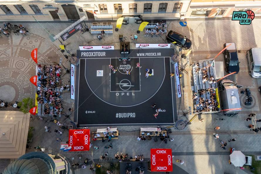 Košarkaški spektakl: PRO 3x3 Tour održava se u Vinkovcima