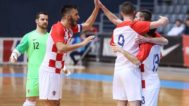 Osijek: Elitno kolo kvalifikacija za Svjetsko prvenstvo u futsalu: Hrvatska - Azerbajdžan