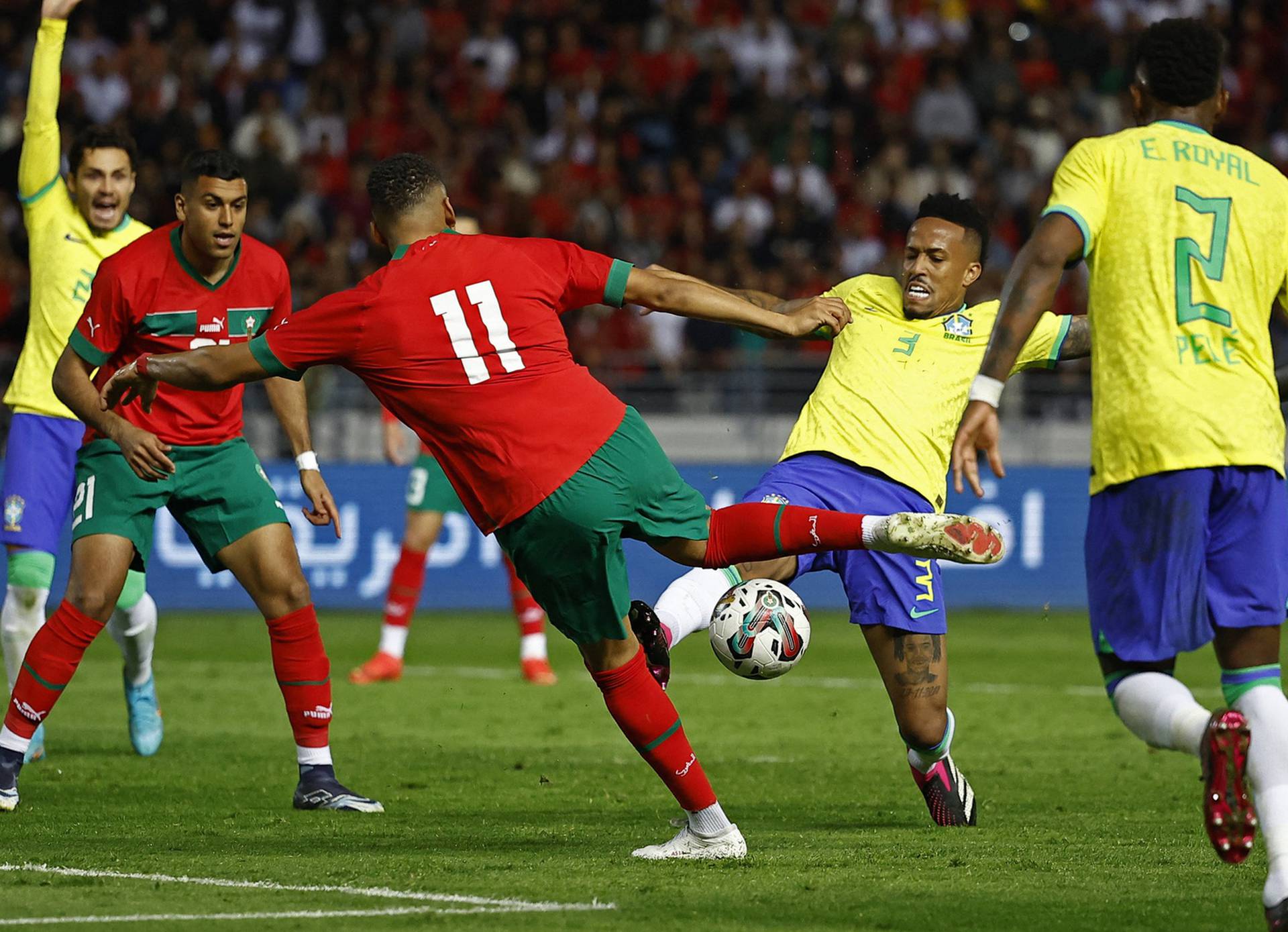 International Friendly - Morocco v Brazil