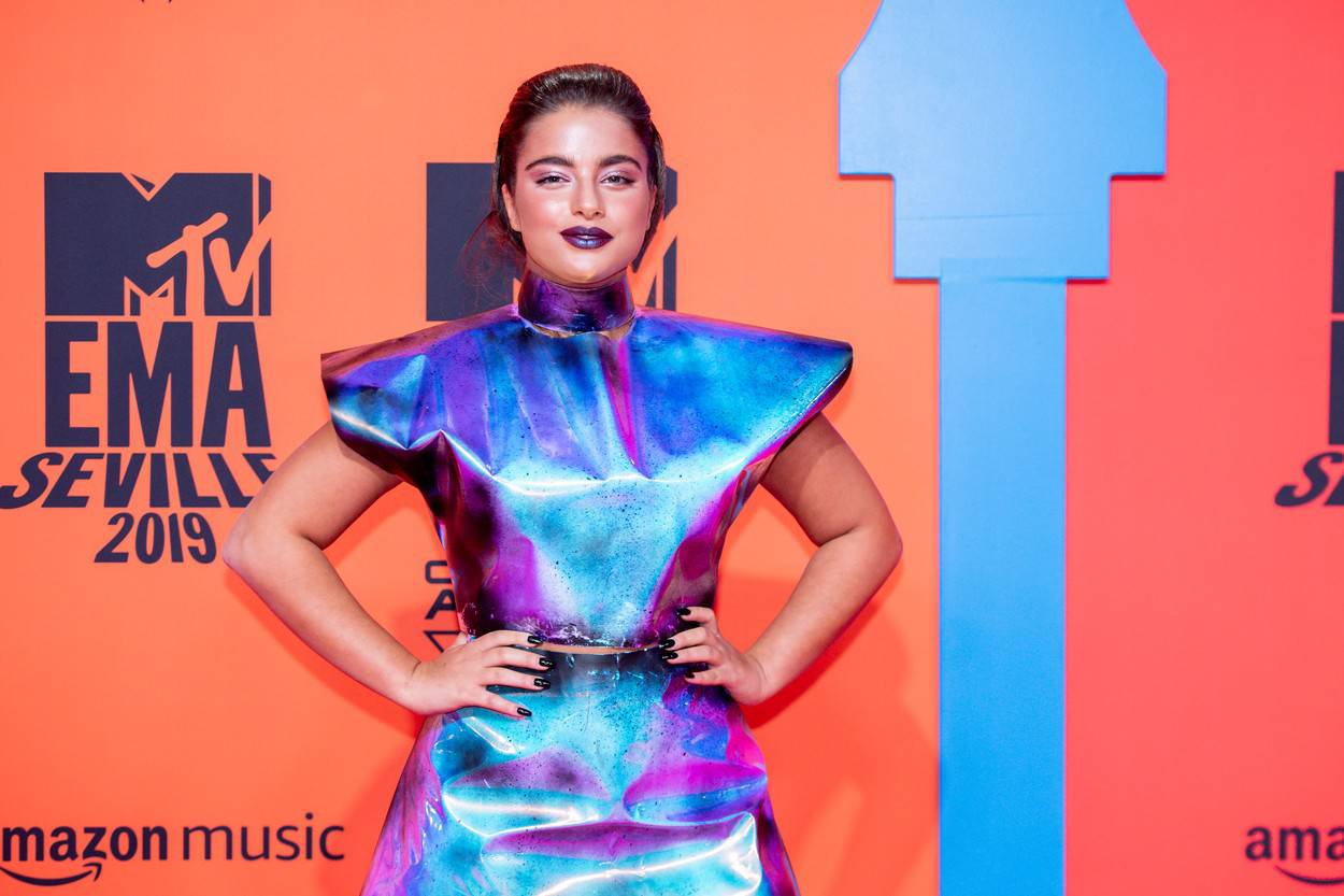 Celebrities Attend Red Carpet Of The MTV EMA's