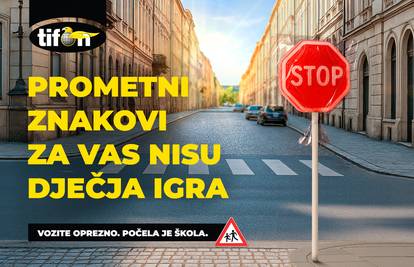 Prometni znakovi nisu dječja igra – kampanja za sigurnost djece u prometu