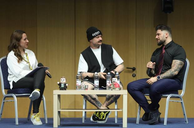 Zagreb: Glumci Josh Herdman i Stainslav Yanevski posjetili Sferacon