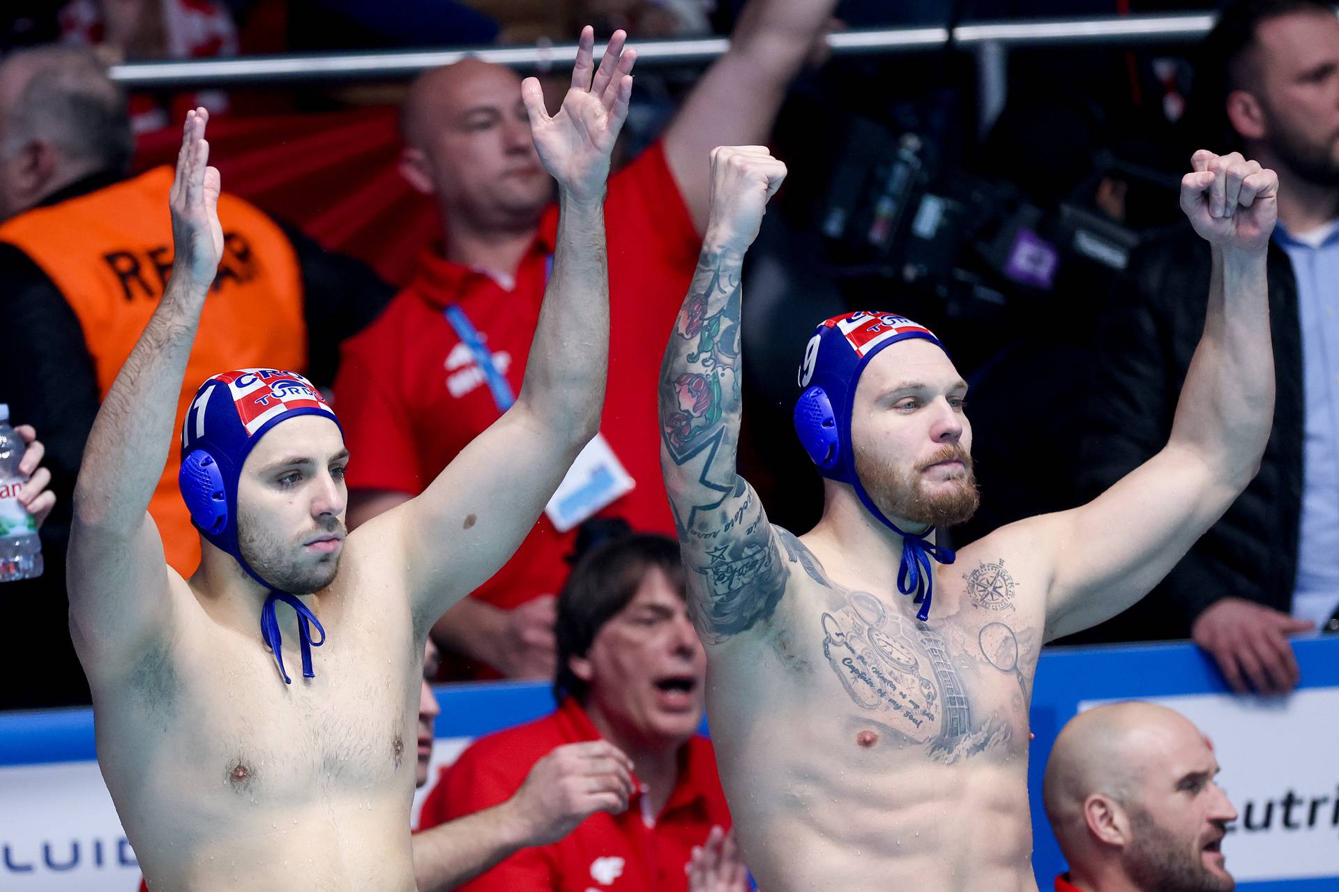 Zagreb: Hrvatska svladala Mađarsku i odlazi u finale Europskog prvenstva u vaterpolu