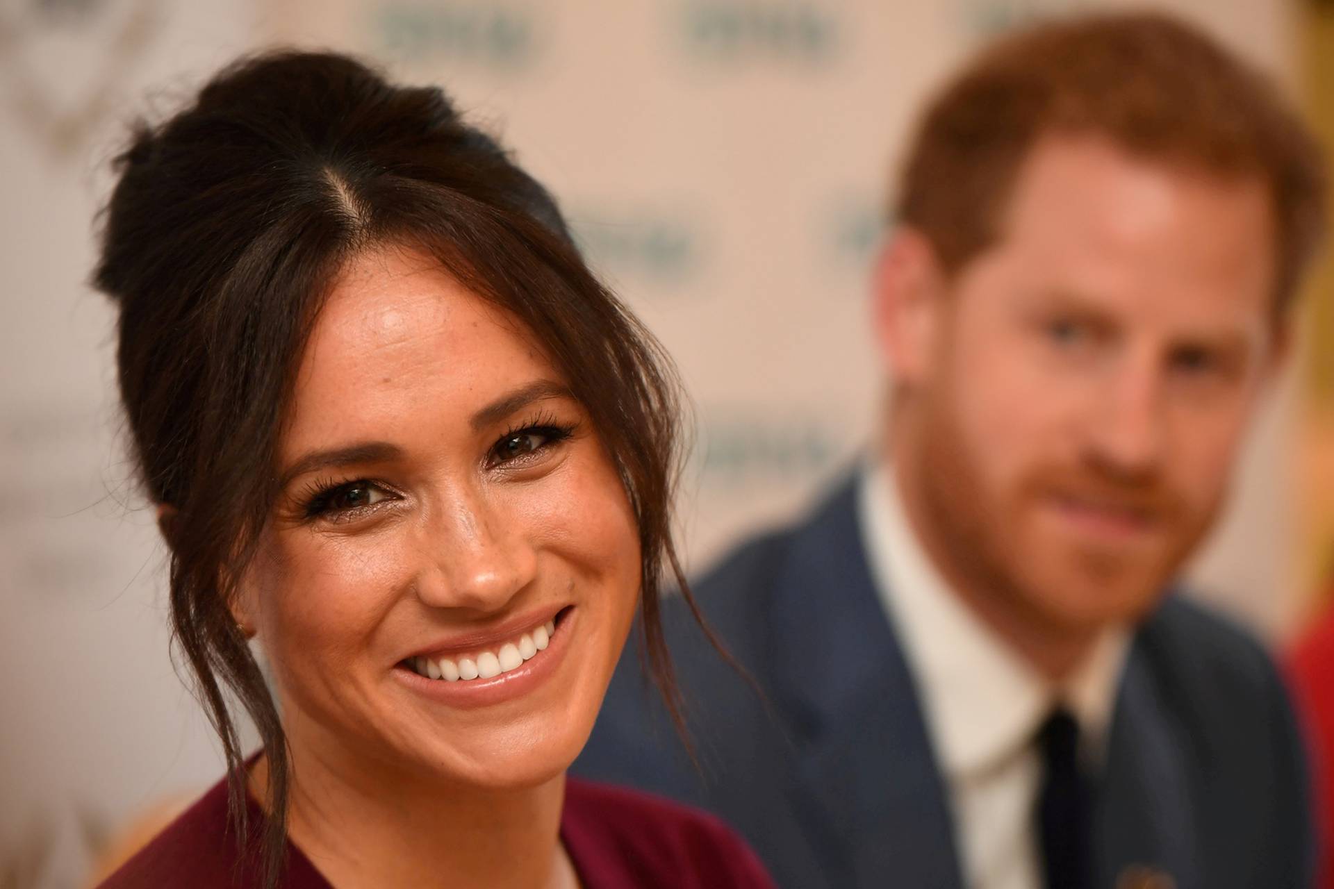 FILE PHOTO: FILE PHOTO: Britain's Meghan, the Duchess of Sussex, and Prince Harry, Duke of Sussex, attend a roundtable discussion on gender equality with The Queen's Commonwealth Trust (QCT) and One Young World at Windsor Castle