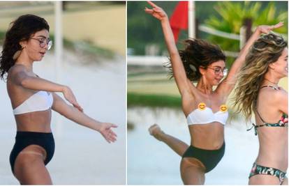 Sarah Hyland je zaplesala na plaži pa joj 'ispale' bradavice