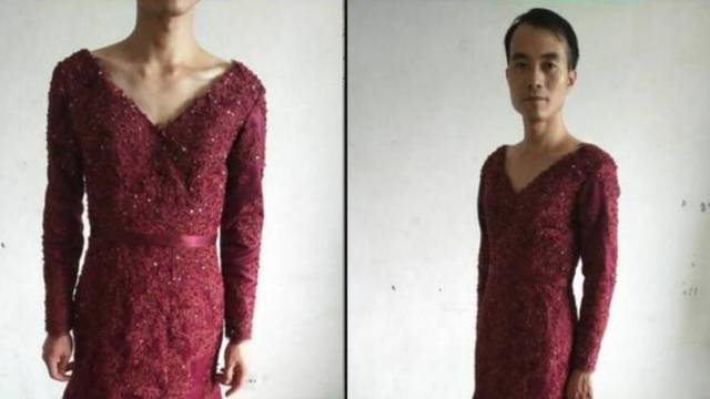 Kinez odijeva svečane haljine: Želi da se vidi kako izgledaju