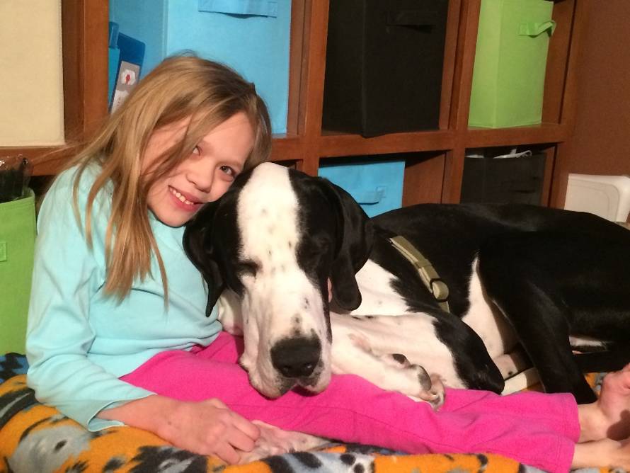 Čudesno: Curica nije mogla ni ustati, a sada hoda - uz psa