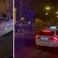Nevjerojatne scene iz Zagreba: Hrpa policije hvatala Mercedes po centru, na kraju se slupao