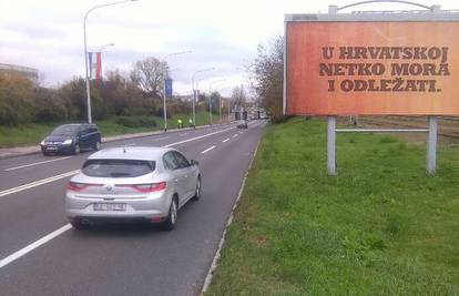 Novi plakati u Zagrebu: 'U Hrvatskoj netko mora i odležati'