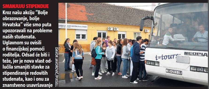 HDZ i Most sad žele osigurati novac za subvencije učenicima