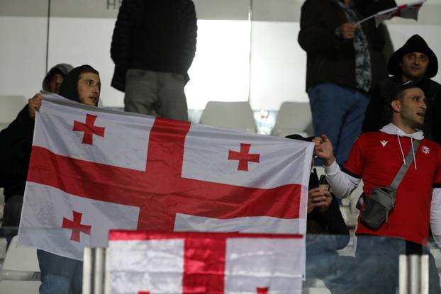 Rijeka: Kvalifikacijska utakmica izme??u Hrvatske i Gruzije U-21 reprezentacije.
