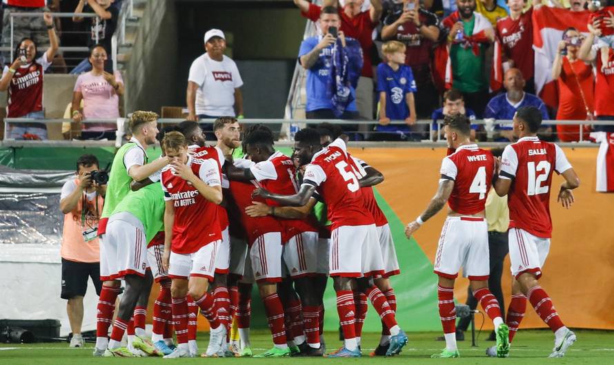 Soccer: Chelsea at Arsenal