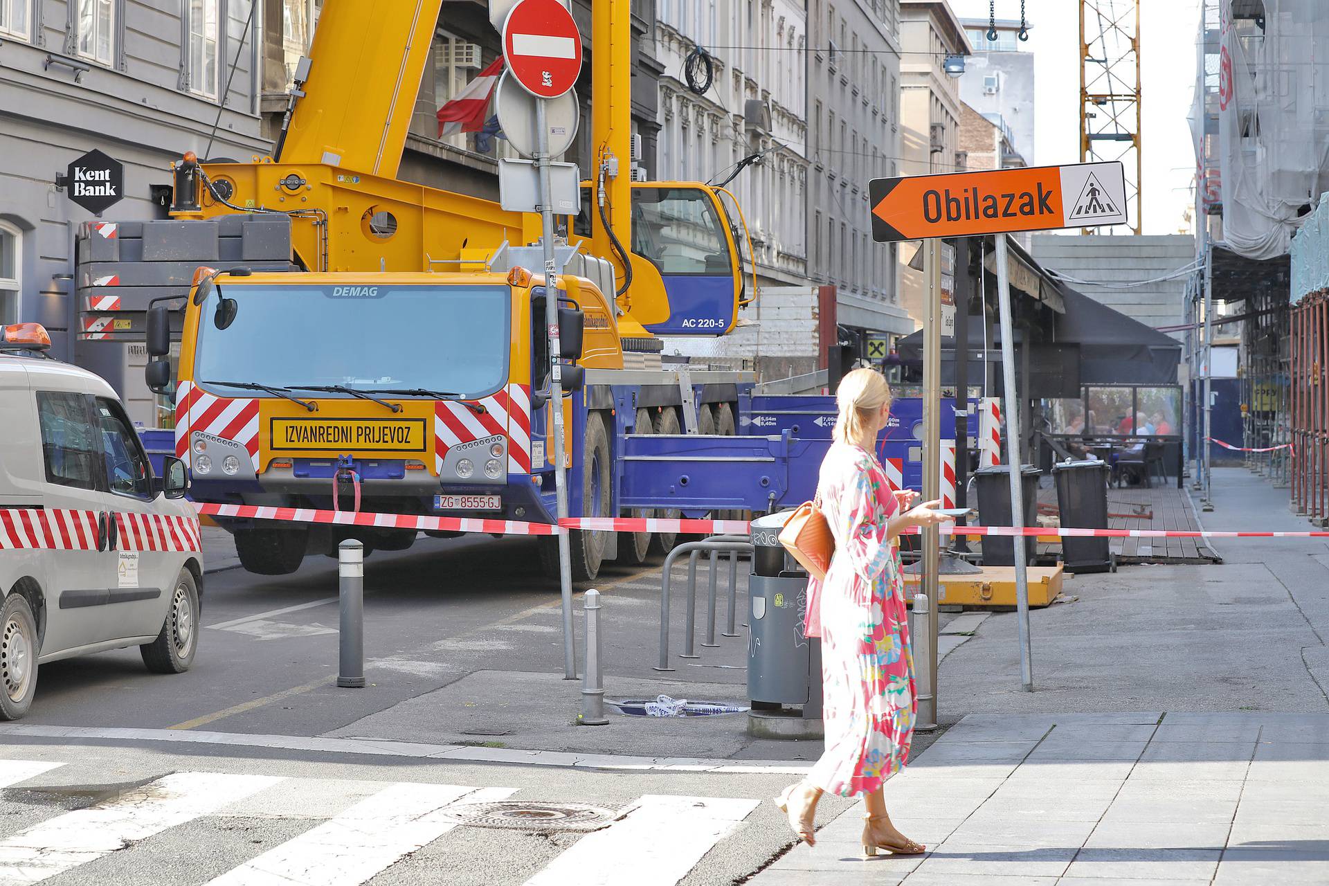 Zagreb: Dio Gunduli?eve ulice bit ?e zatvoren zbog radova