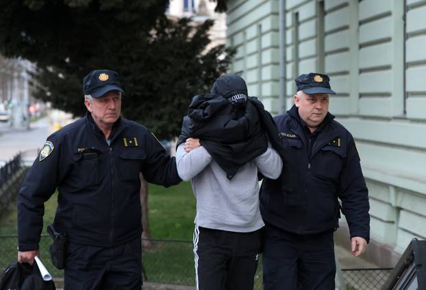 Osijek: Privođenje uhićenih zbog droge i pranja novca kod sudca istrage