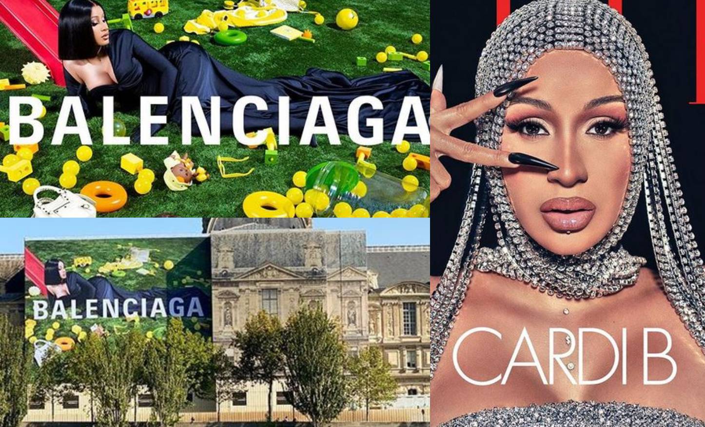 Pjevačica Cardi B postala novo lice modnog branda Balenciaga