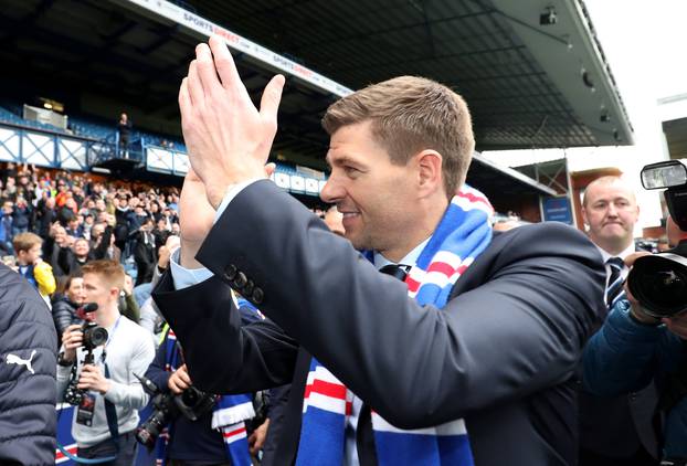 Rangers - Steven Gerrard Press Conference