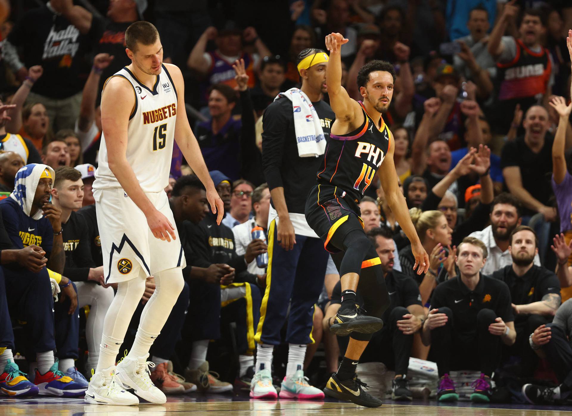 NBA: Playoffs-Denver Nuggets at Phoenix Suns