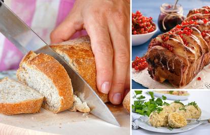Ideje kako iskoristiti stari kruh: Osvježite ga u pećnici ili od njega napravite nova fina jela