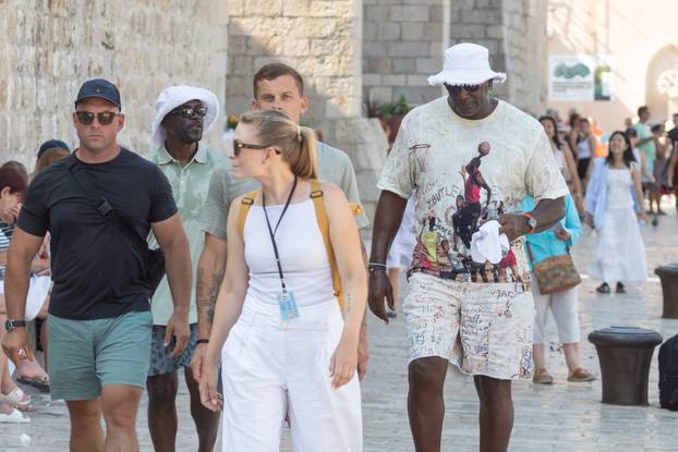 Dubrovnik: Michael Jordan u šetnji gradom
