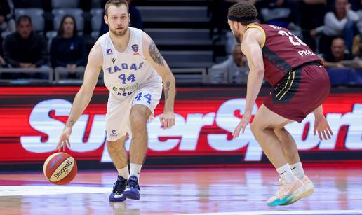 Košarkaši Zadra tijesno izgubili od Bosne u ABA ligi na Višnjiku