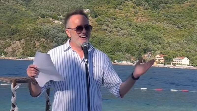 Tarik Filipović našao se u ulozi matičara na vjenčanju nećakinje
