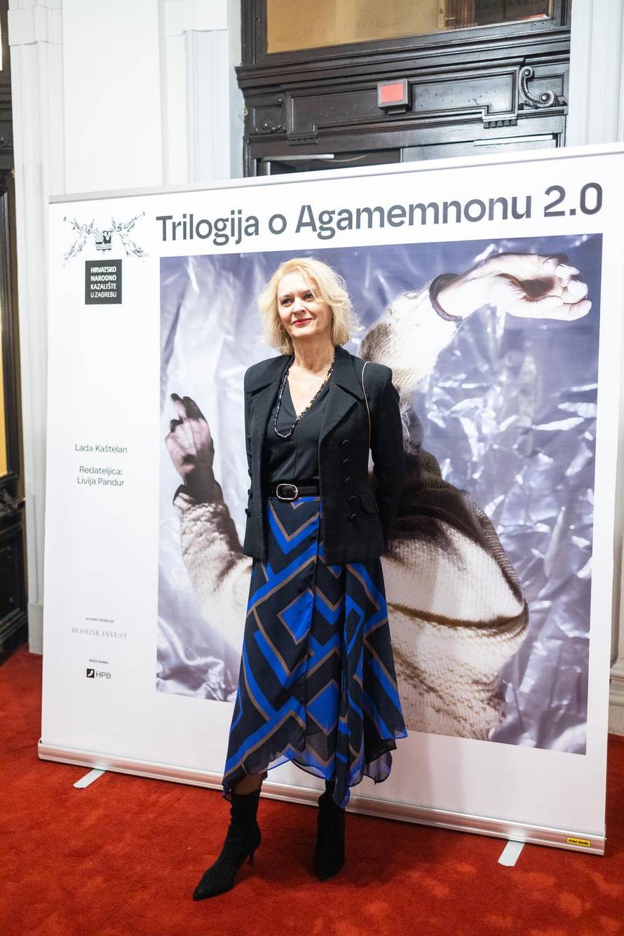 Zagreb: Poznati na premijeri predstave "Trilogija o Agamemnonu 2.0"