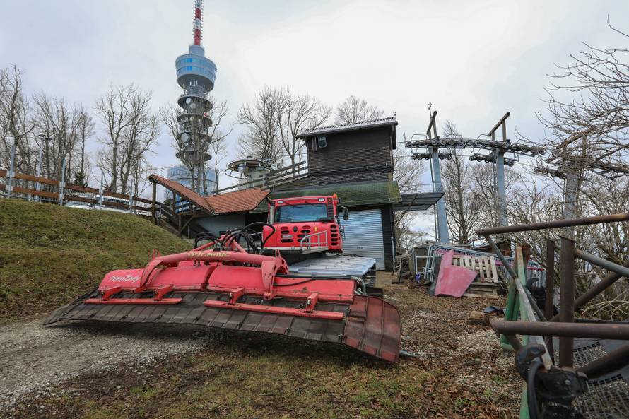 U prvim danima siječnja zagrebačko Sljeme bez hladne zime i pravog snijega