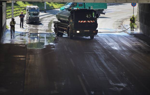 Zagreb: Sanacija podvožnjaka nakon obilnih kiša