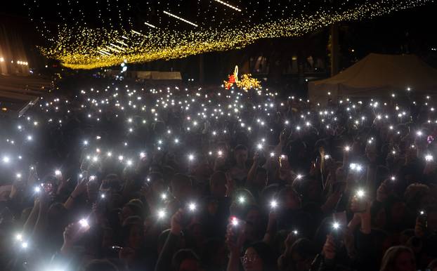 Split: Doček Nove godine na Rivi