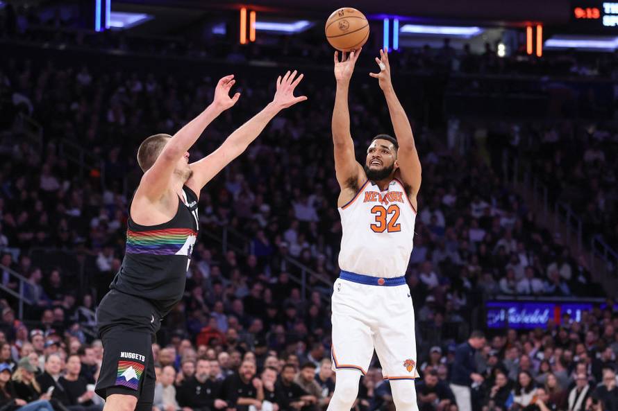 NBA: Denver Nuggets at New York Knicks
