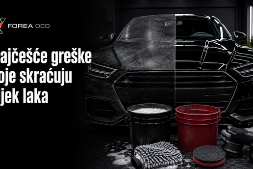 Ovo su naj&ccaron;e&scaron;&cacute;e gre&scaron;ke koje skra&cacute;uju vijek laka na va&scaron;em automobilu