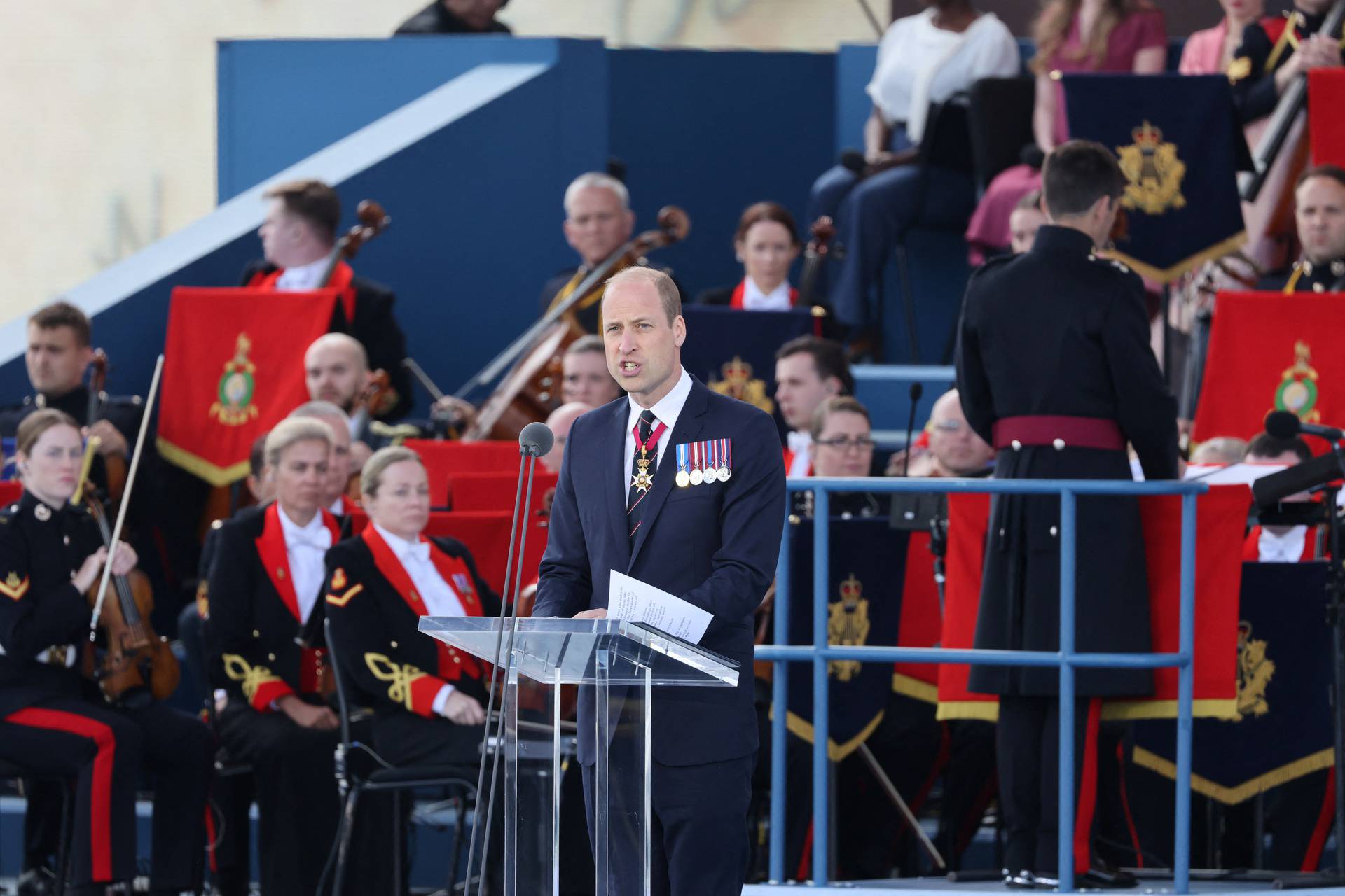 Commemorative event for the 80th anniversary of D-Day, in Portsmouth