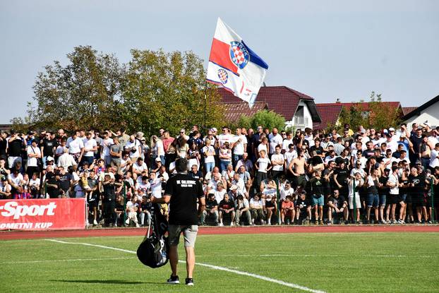 Slavonski Brod: Utakmica Hrvatskog nogometnog kupa, Omladinac Gornja Vrba - Hajduk