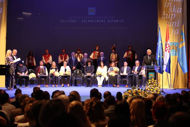 Split: Svečana sjednica Splitsko-dalmatinske županije povodom Dana županije