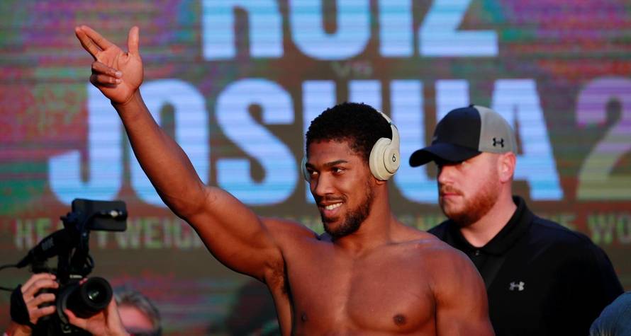 Andy Ruiz Jr & Anthony Joshua Weigh-In
