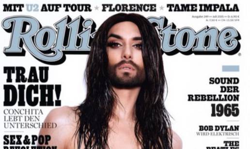 Conchita je u toplesu pozirala za naslovnicu Rolling Stonea