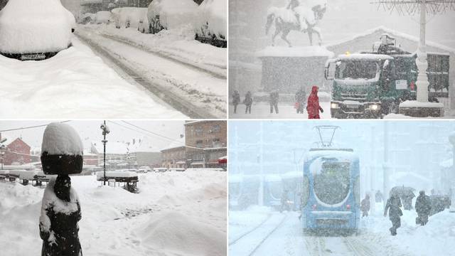 FOTO Ovako je Zagreb izgledao na današnji dan prije 11 godina. 'Paraliziralo nas 68 cm snijega'