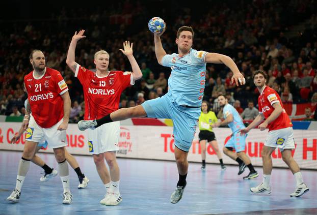 EHF 2024 Men's European Handball Championship - Main Round - Denmark v Netherlands