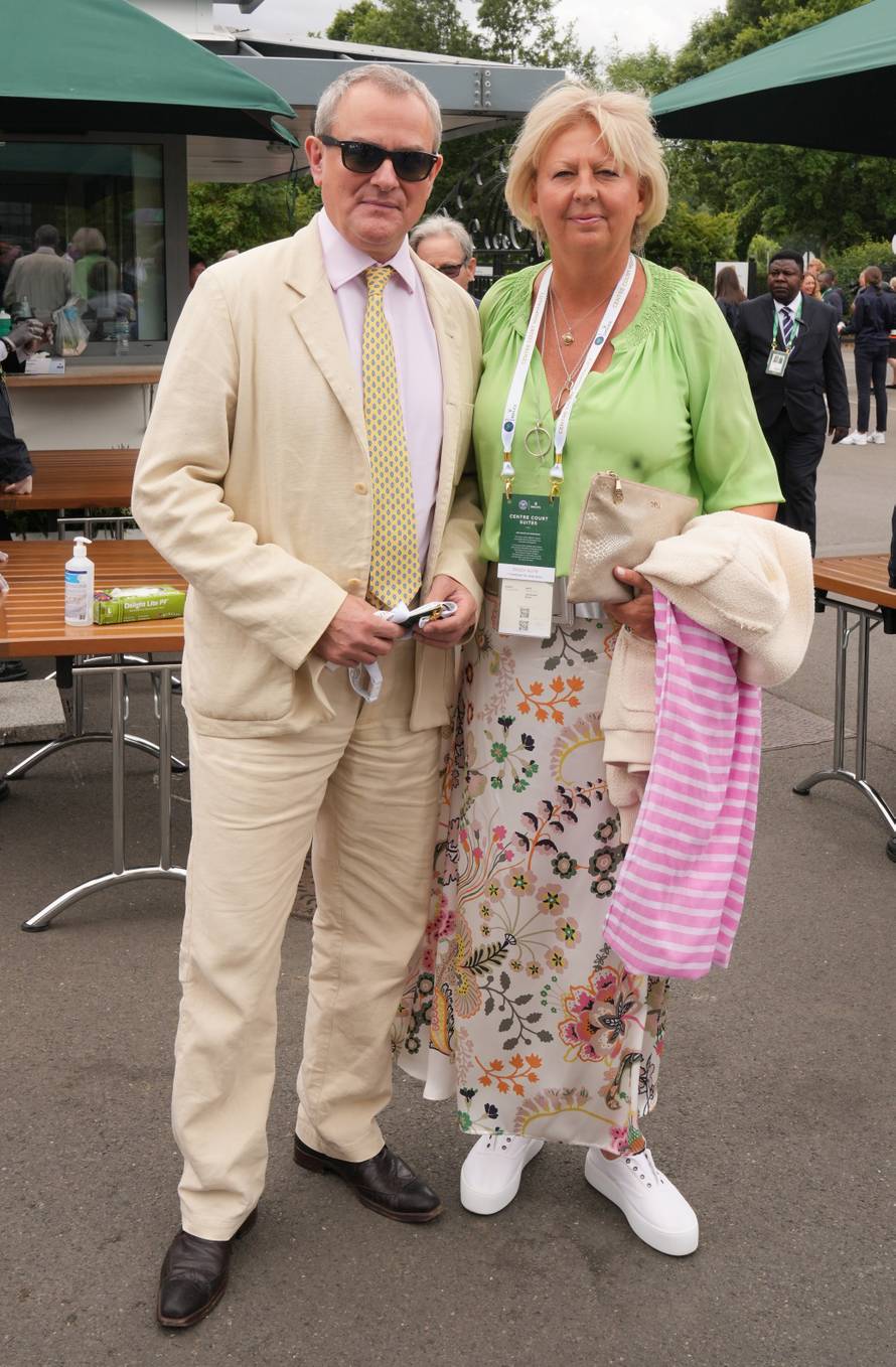 Celebrities at Wimbledon day 4