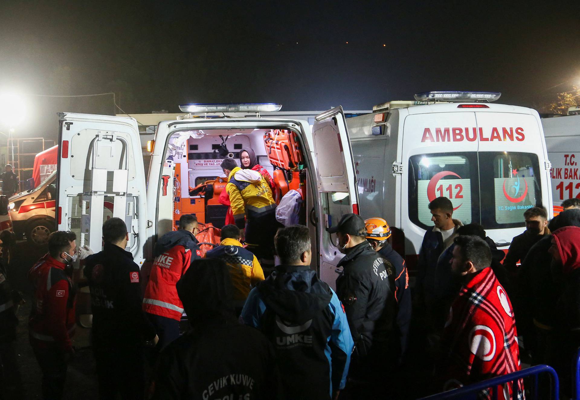 Explosion at a coal mine in northern Turkey