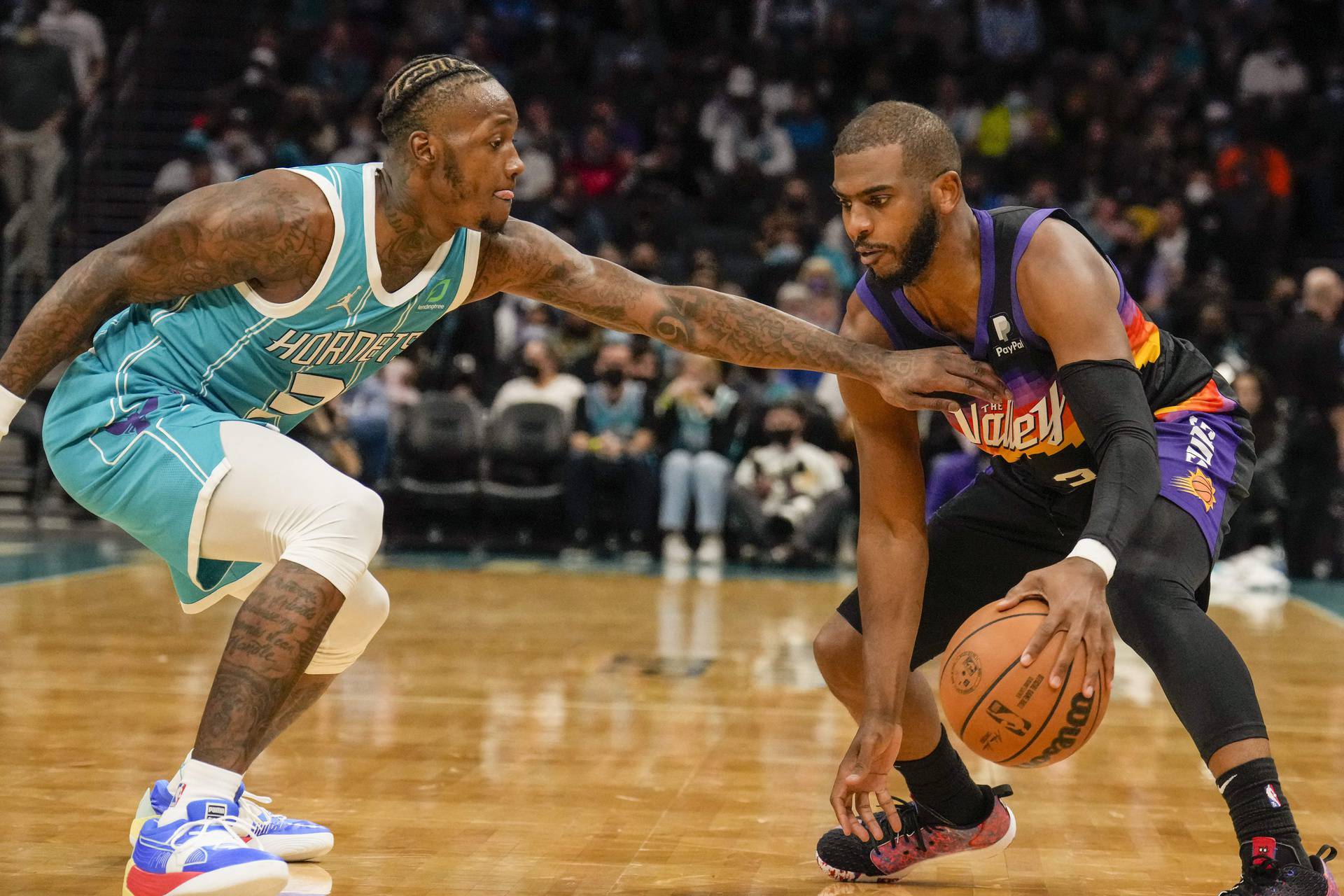 NBA: Phoenix Suns at Charlotte Hornets