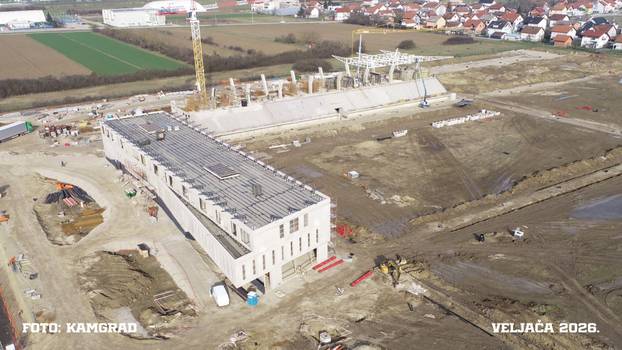 FOTO Pogledajte kako raste novi dom 'vatrenih' u Gorici!