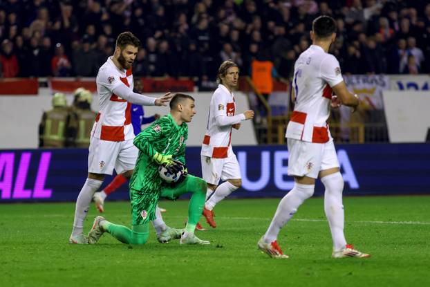 Prva utakmica četvrtfinala UEFA Lige nacija između Hrvatske i Francuske