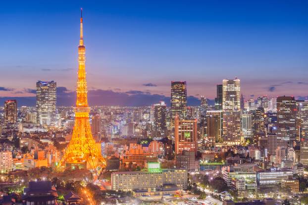 Tokyo, Japan cityscape