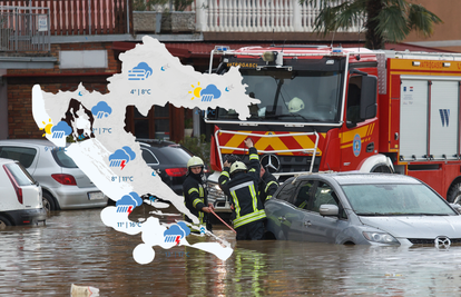 Upaljen meteoalarm: Za vikend stiže još kiše, grmljavina i jak vjetar. U gorju će pasti snijeg