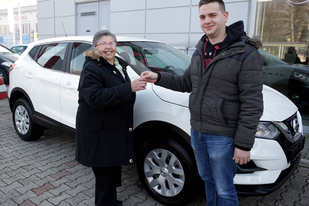 'Qashqai će dijeliti sva tri moja vozača, ja ću biti suvozačica'