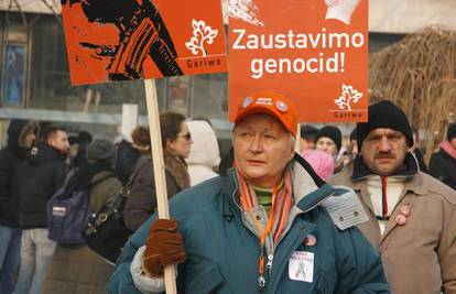 Sarajevo: I Svetlana Broz na prosvjedu protiv rata 