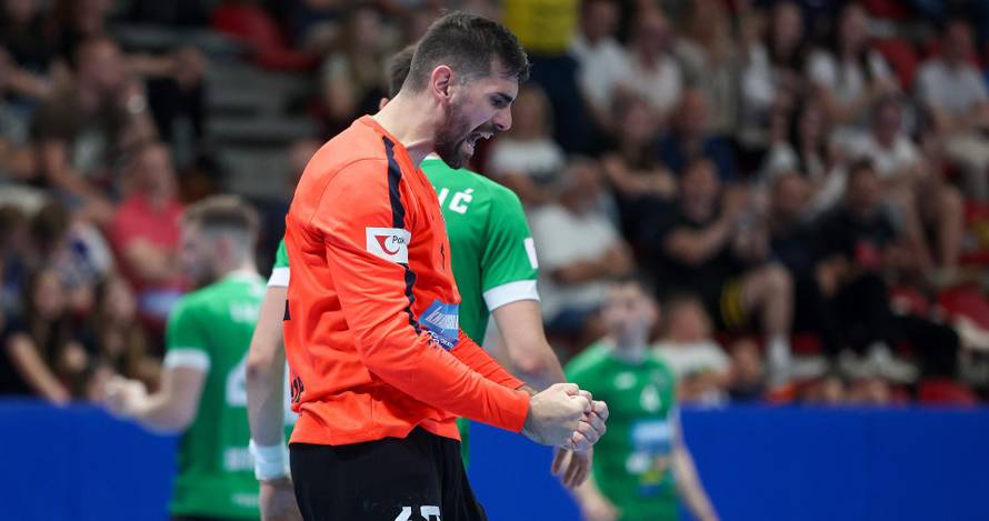 Zagreb: RK Zagreb i RK Nexe u utakmici 10. kola rukometne Lige za prvaka