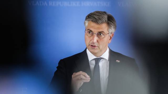 Zagreb: Premijer Andrej Plenković obratio se medijima nakon završetka sjednice Vlade